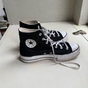 Converse All Star Black and White Sneakers